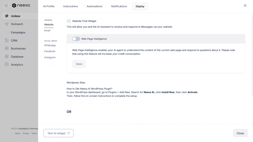 Neexa Deploy